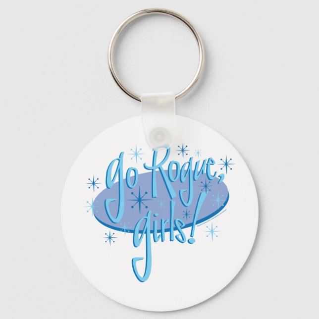 Schurkenmädchen Schlüsselanhänger (Vorderseite)