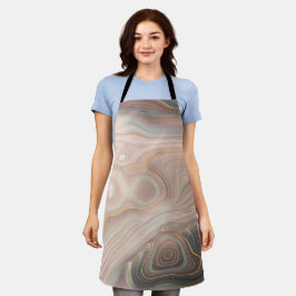 Schürze aus rosa und rotem Marmor