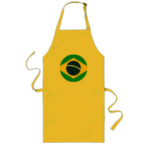 Schürze der Flagge Brasiliens