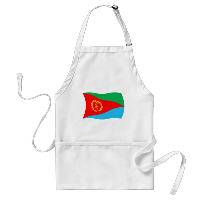 Schürze der Flagge Eritrea (Vorne)