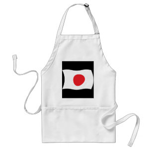 Schürze der japanischen Flagge