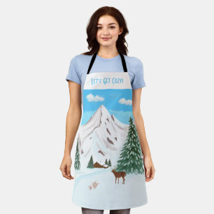 Schürze der Schneeberge