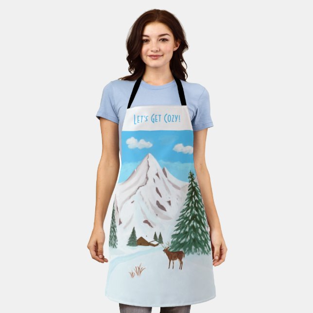 Schürze der Schneeberge (Getragen)