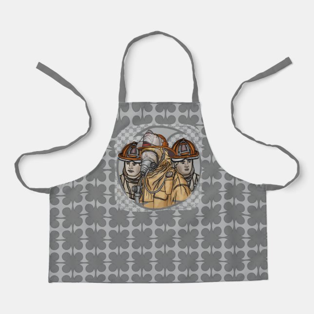Schürze des Feuerwehrteams (Vorderseite)