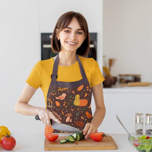 Schürze des HerbstKoch Personalisiert (Option to add a customized name.)