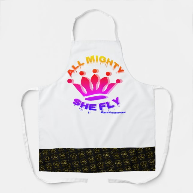 Schürze, die ganze Mächtige, die sie fliegt Schürze (Vorderseite)