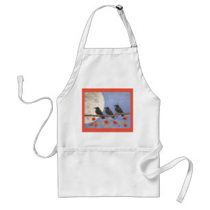 Schürze Ernte Crows
