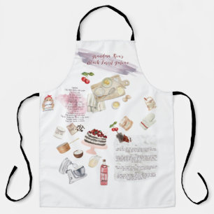 Schürze für benutzerdefinierte Rezepte