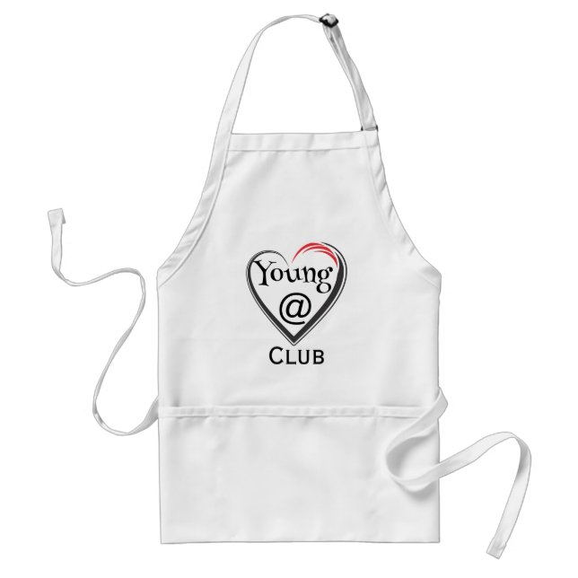 Schürze für den Young at Heart Club (Vorne)