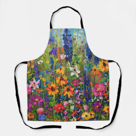 Schürze für die Gartenarbeit im Wildblume