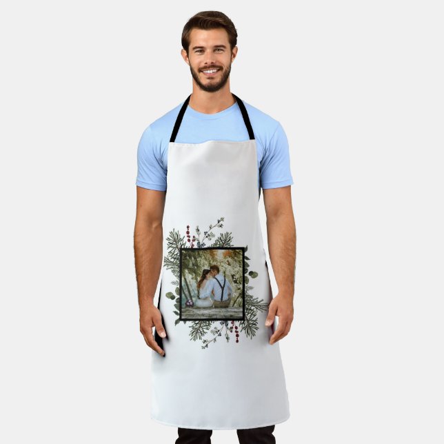 Schürze für personalisiertes Kochen - Kundenspezif (Getragen)