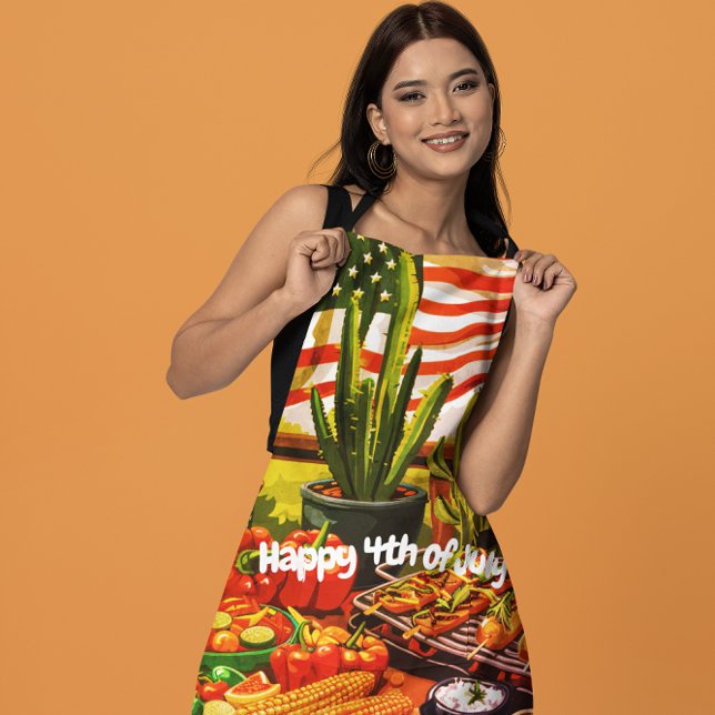 Schürze für Rot, Weiß und Salsa (Von Creator hochgeladen)