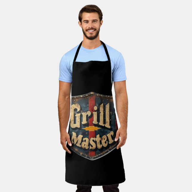 Schürze "Grill Master" (Getragen)