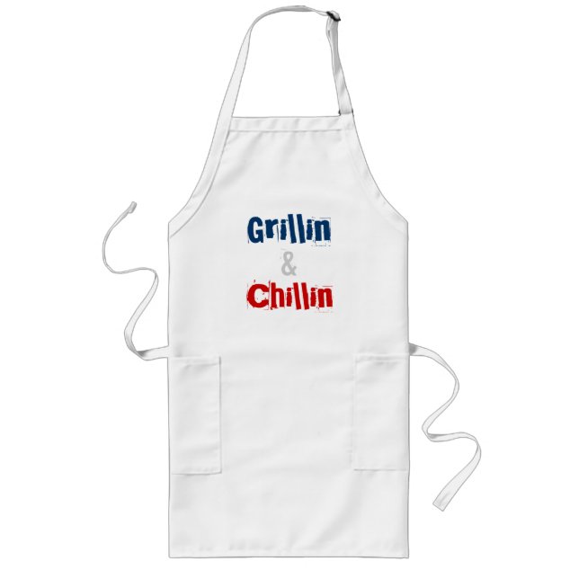 Schürze Grillin & Chillin (Vorne)