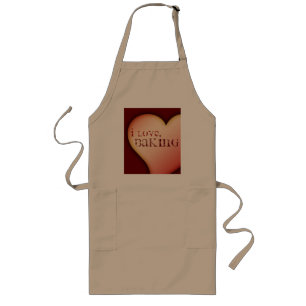 Schürze-Herz, i-Liebe-Backen, kundengerecht durch Lange Schürze