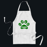 Schürze Liebe Paws Green<br><div class="desc">Schürze Liebe Paws Green</div>