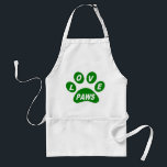 Schürze Liebe Paws Green<br><div class="desc">Schürze Liebe Paws Green</div>