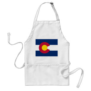Schürze mit Flag von Colorado Staat, USA
