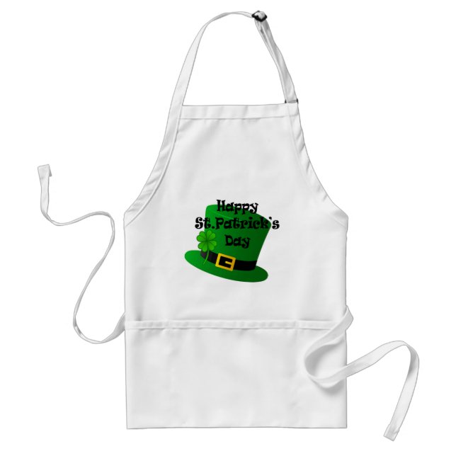 Schürze mit Zitat/St. Patrick's Day (Vorne)