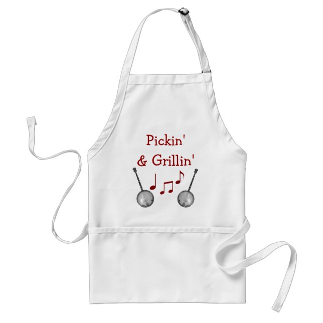 Schürze Pickin' & Grillin (Vorne)