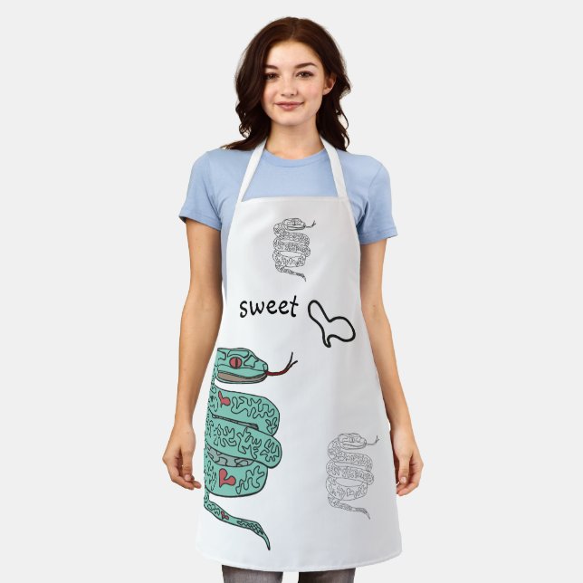 Schürze-Schlange für Volldruck Sweet, Medium Schürze (Getragen)