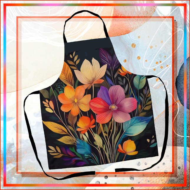 SCHÜRZE - Schönes und farbenfrohes florales Design (Von Creator hochgeladen)