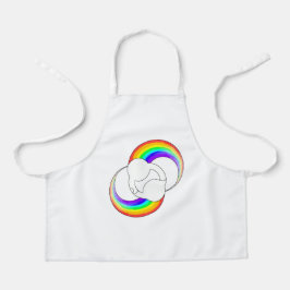 Schürze _ Tanz _ weiß