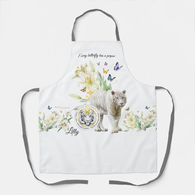 Schürze Tiger (Vorderseite)