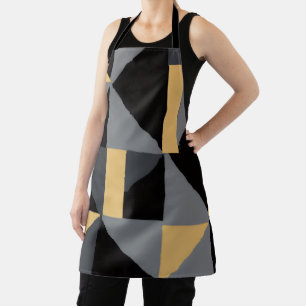 Schürze Vollständig bedruckt Moderne Geometrie