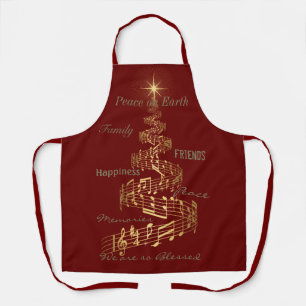 Schürze Wir sind so gesegnet Weihnachtsausgabe Bu