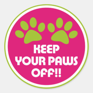 Schuss-Aufkleber Runder Aufkleber