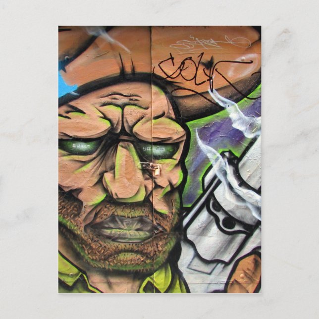 Schuss Postkarte (Vorderseite)