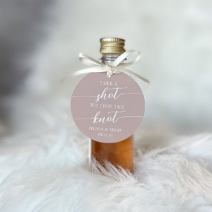 Schuss, wir tippen die Knoten Hochzeit Geschenkanhänger