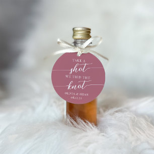 Schuss, wir tippen die Knoten Hochzeit Geschenkanhänger