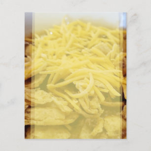 Schüssel Chili Scrapbook Papier für Rezepte