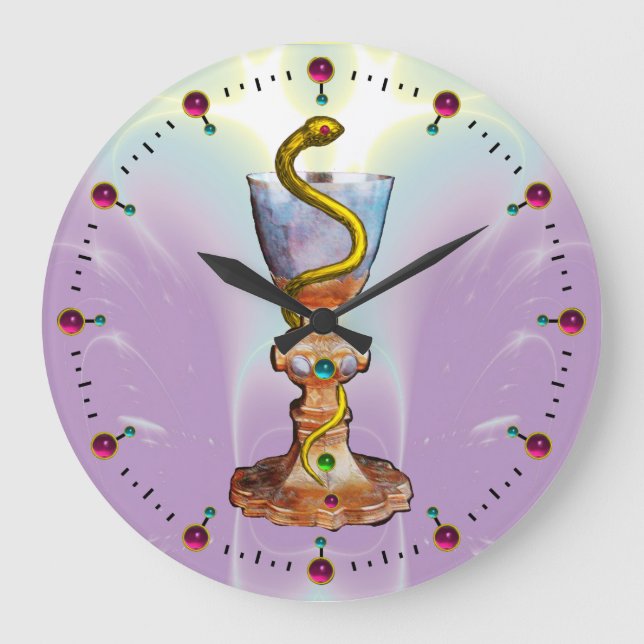 SCHÜSSEL HYGEIA, APOTHEKE GROßE WANDUHR (Vorderseite)