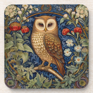 Schüssel im Garten William Morris Stil Getränkeuntersetzer