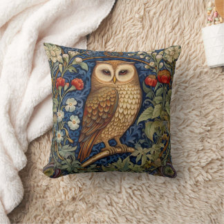 Schüssel im Garten William Morris Stil Kissen