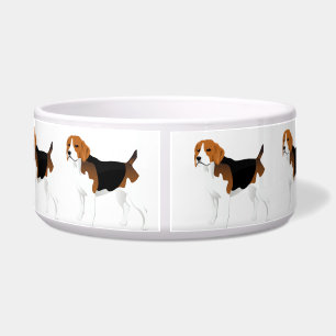 Schüssel mit Beagle