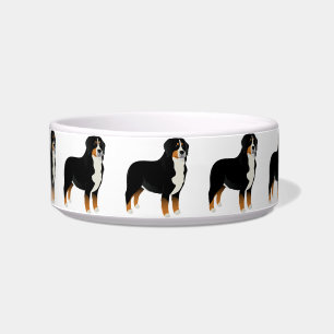 Schüssel mit Bernese Gebirgshund