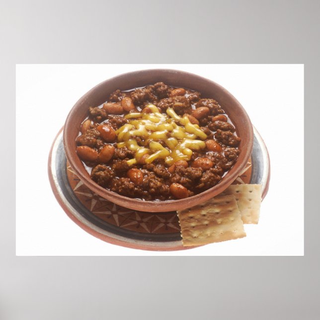 Schüssel mit Chili Poster (Vorne)