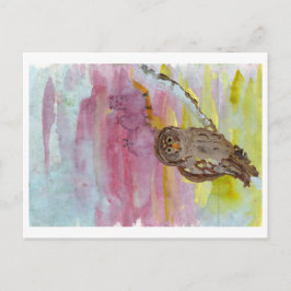 Schüssel mit Gespenst Begleiter Postkarte