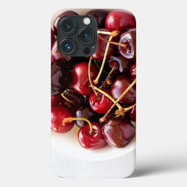 Schüssel mit Kirschen Case-Mate iPhone Hülle (Rückseite)
