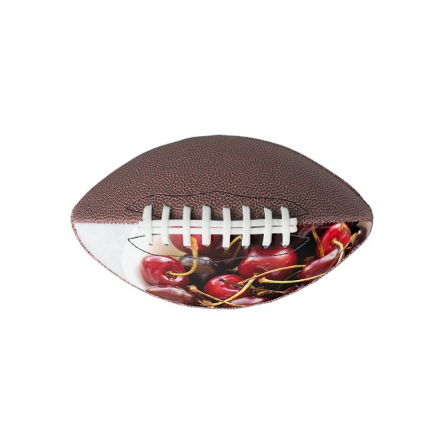 Schüssel mit Kirschen Football (Vorderseite)
