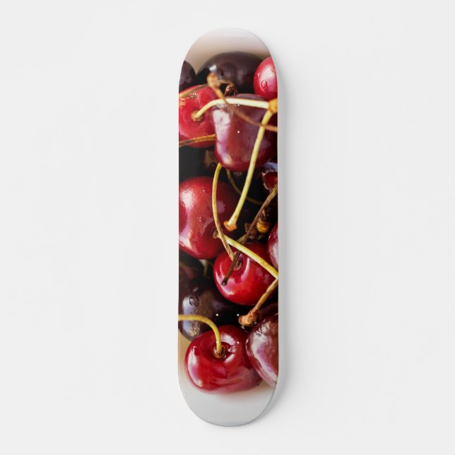 Schüssel mit Kirschen Skateboard (Vorne)