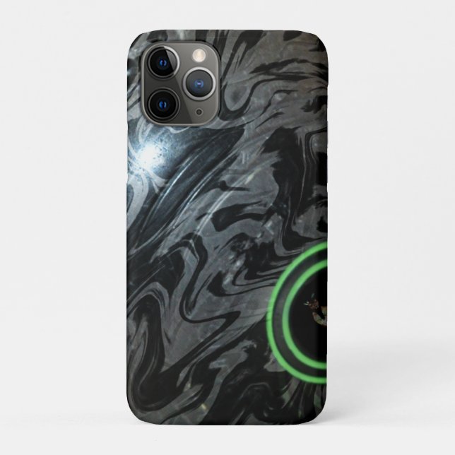 Schüssel mit schwarzem und grauem Rasen, Case-Mate iPhone Hülle (Rückseite)