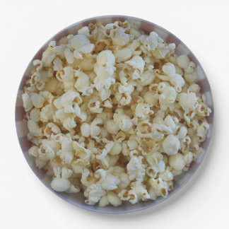 Schüssel Popcorn-WegwerfpapierTeller Pappteller