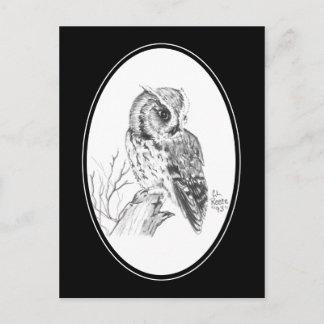 Schüssel Postkarte im Stift