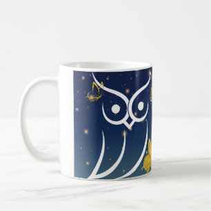 Schüssel und Schmetterlinge Kaffeetasse