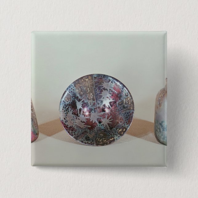 Schüssel und Vasen, c.1890 Button (Vorderseite)